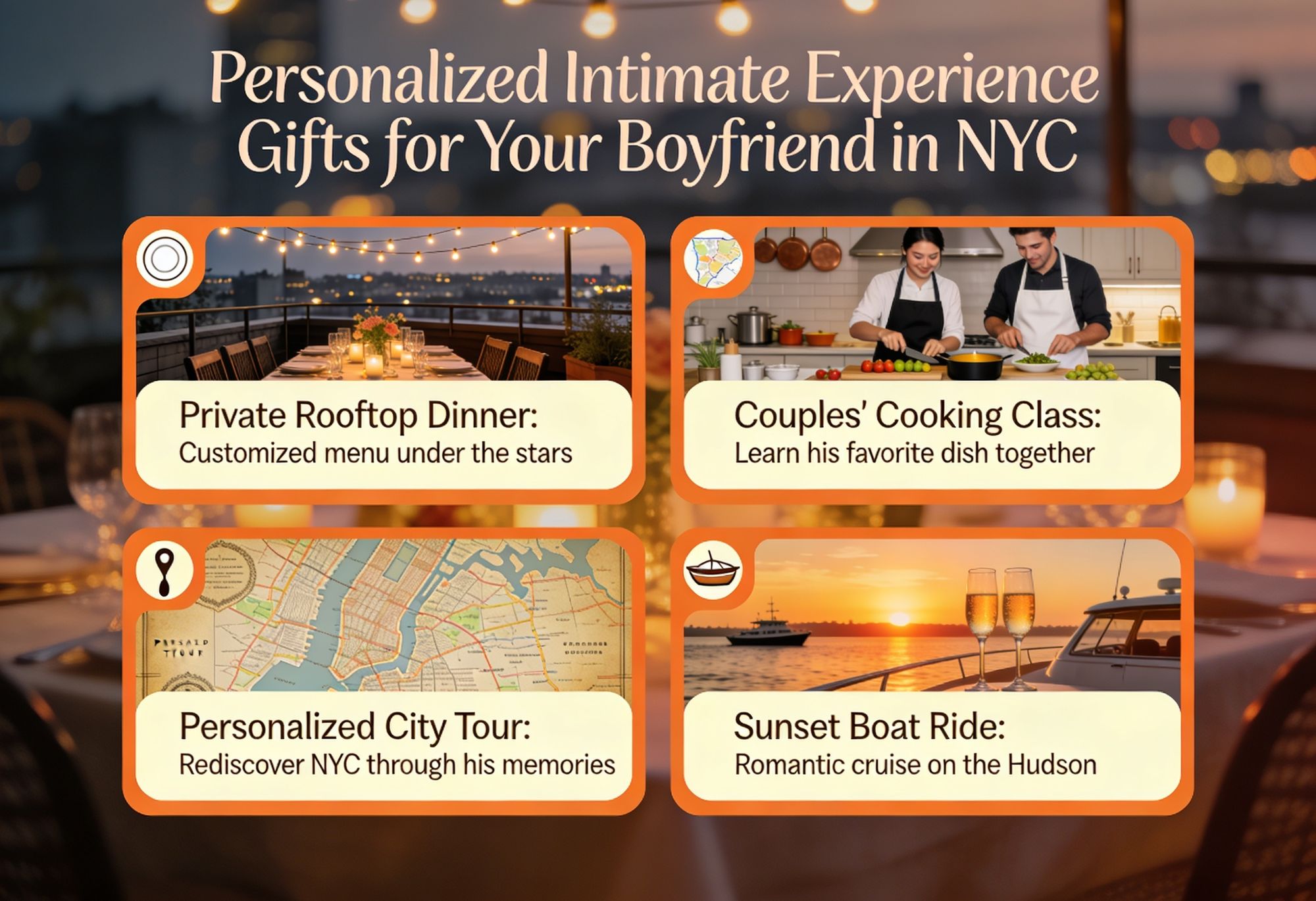 Unique Gift Ideas for Your Boyfriends in New York That Feel Personal